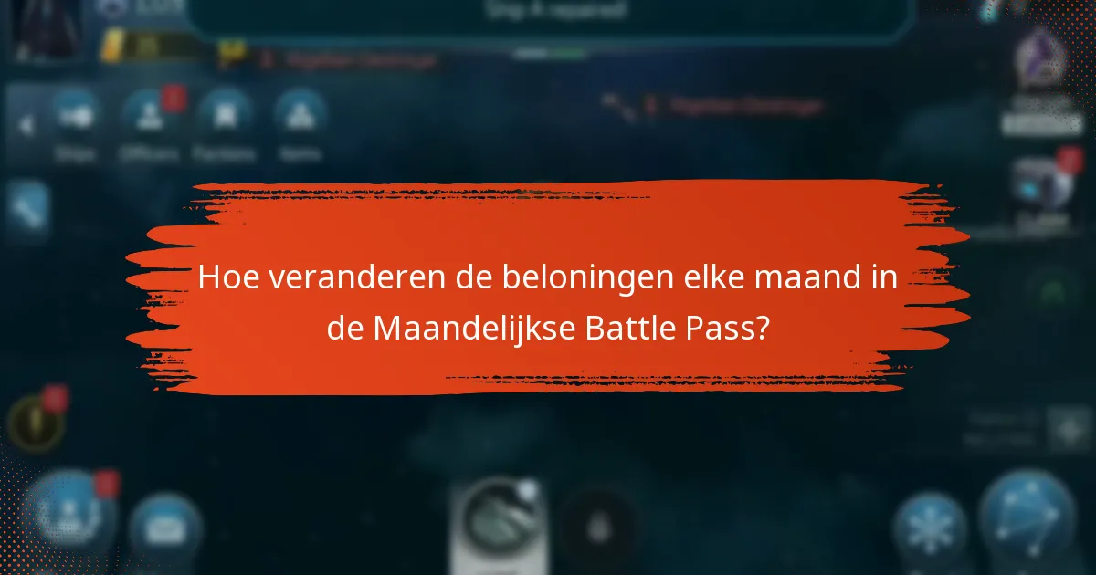 Hoe verkrijgen spelers beloningen van de Maandelijkse Battle Pass?