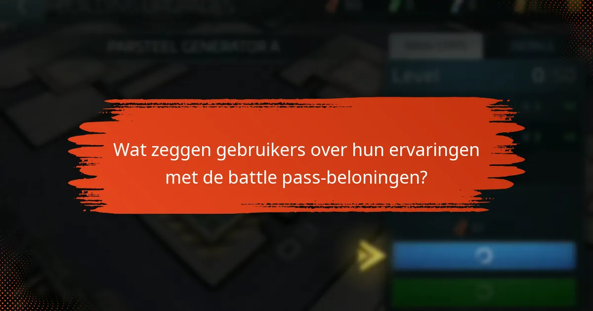 Wat zijn succesverhalen van spelers die battle pass-beloningen gebruiken?